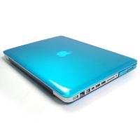 MacBook Pro Retina 13.3 inch Kristal structuur hard Kunststof Hoesje / Case (baby blauw) - thumbnail