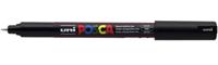 Uni Posca marker pc-1mr zwart - extra fine 0,7mm - thumbnail