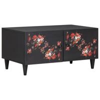 Salontafel Multikleur 80 x 50 x 40 cm Massief Mango Hout - thumbnail