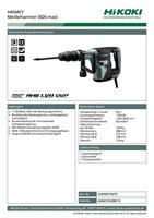 HiKOKI hak-/breekhamer - H45MEYWTZ - SDS Max - 10.1J - 1050W - in koffer - thumbnail