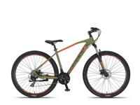 Altec Camaro MTB 27.5 Inch 45 cm Unisex 21V Mechanische schijfrem Legergroen/Rood - thumbnail