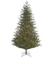 Black Box Trees frasier - kunstkerstboom met verlichting 145x215 cm groen - thumbnail