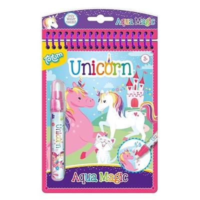Totum aqua magic eenhoorn water kleurboek