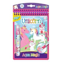 Totum aqua magic eenhoorn water kleurboek - thumbnail