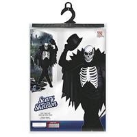 Scary skeleton kostuum volwassen - thumbnail