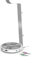 Speedlink Estrado Multifunctional Headset Stand with USB HUB (White) - thumbnail