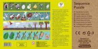 Clementoni legpuzzel Sequence boerderij 4 x 8 stukjes - thumbnail