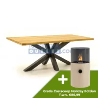 Tuintafel Spectral teak spinpoot 200x100x78cm van Vita - thumbnail
