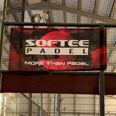 SOFTEE PADEL ADVERTISING BANNER