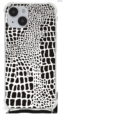 iPhone 14 Plus Case Anti-shock Slangenprint