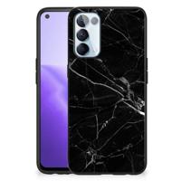 OPPO Reno5 5G | Find X3 Lite Marmeren Print Telefoonhoesje Marmer Zwart - Origineel Cadeau Vader - thumbnail