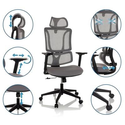 MyBuero Bureaustoel Ergomy (Grijs)