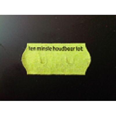 Etiket 2612 groen perm 2slit Tenminste h Etiket 2612 groen perm 2slit Tenminste h