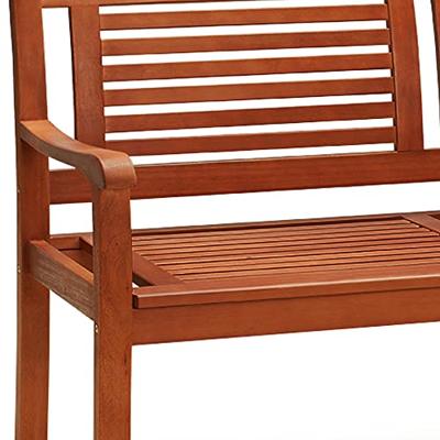 Monzana Tuinbank - Eucalyptus - hardhout - 120cm Monzana Tuinbank - Eucalyptus - hardhout - 120cm