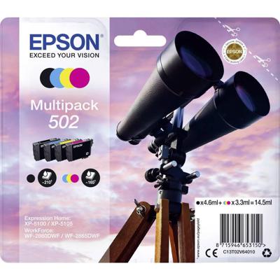 Compatibele inktcartridge Epson C13T02V64010 14,5 ml Zwart Multicolour Zwart/Cyaan/Magenta/Geel
