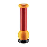 Alessi Peper- en zoutset Twergi - MP0210 - Rood - door Ettore Sottsass - thumbnail
