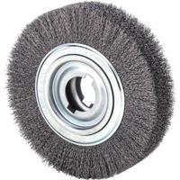 Lessmann Ronde borstel | d. 250 mm draaddikte 0,35 mm | staal 60 mm | 3600 min-¹ | 1 stuk - 377053 - 377053 - thumbnail