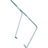 Weidmüller SCM-I CLIP M Beugelhouder Zilver 10 stuk(s) - thumbnail