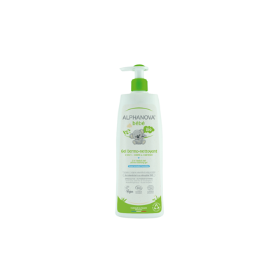 Alphanova Bebe Dermo cleansing hair & body 500 Milliliter Alphanova Bebe Dermo cleansing hair & body 500 Milliliter