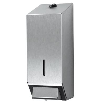 Zeepdispenser euro products 1000ml zilver Zeepdispenser euro products 1000ml zilver