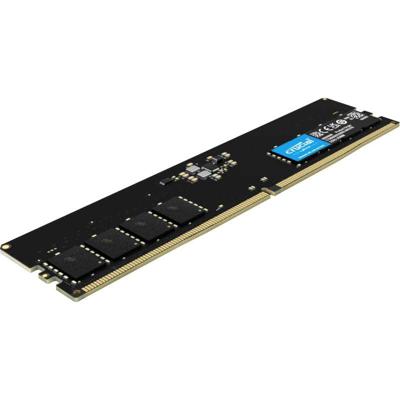 Crucial 16 gb ddr5-4800 werkgeheugen (zwart, ct16g48c40u5)