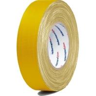 HellermannTyton HTAPE-TEX-YE-19x50 712-00502 Textieltape HelaTape Tex Geel (l x b) 50 m x 19 mm 1 stuk(s) - thumbnail