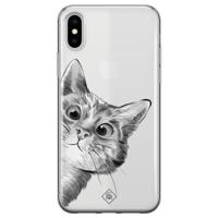 iPhone X/XS transparant hoesje - Peekaboo - thumbnail