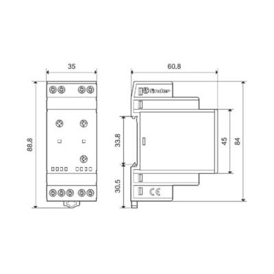 Finder 11.42.8.230.0000 Schemerschakelaar 1 stuk(s) Voedingsspanning (num):230 V/AC Lichtgevoeligheid: 1, 20 - 80, 1000 lx, lx 1x wisselcontact, 1x NO Finder 11.42.8.230.0000 Schemerschakelaar 1 stuk(s) Voedingsspanning (num):230 V/AC Lichtgevoeligheid: 1, 20 - 80, 1000 lx, lx 1x wisselcontact, 1x NO