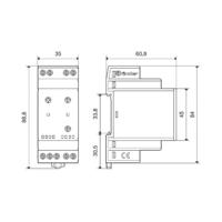 Finder 11.42.8.230.0000 Schemerschakelaar 1 stuk(s) Voedingsspanning (num):230 V/AC Lichtgevoeligheid: 1, 20 - 80, 1000 lx, lx 1x wisselcontact, 1x NO - thumbnail