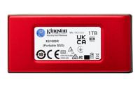 Kingston XS1000 1 TB Externe SSD harde schijf USB-C Rood SXS1000R/1000G - thumbnail