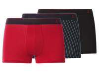 esmara Men Boxer, 3 stuks (Zwart/donkerblauw/rood, S) - thumbnail