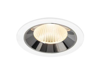 SLV InbouwspotNuminos L wit/chroom 2700K - 40gr - 1009770