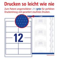 Avery-Zweckform 3659-200 Universele etiketten 97 x 42.3 mm Papier Wit 2640 stuk(s) Permanent hechtend Inkjet, Laser (zwart/wit), Laser (kleur), Kopiëren - thumbnail