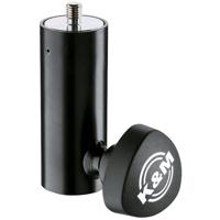 K&M 24521 Statiefadapter met 3/8 inch x 12 mm schroefdraad - thumbnail