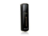 Transcend JetFlash® 350 USB-stick 64 GB Zwart TS64GJF350 USB-A 2.0 - thumbnail