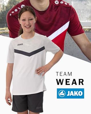JAKO 6124K T-Shirt Iconic Kids - Wit/Zachtgrijs/Antra Light - 128