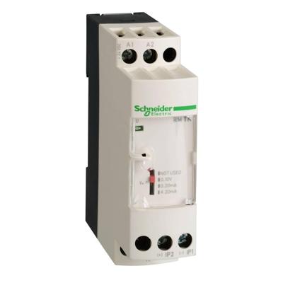 Schneider Electric Meetomvormer thermo-element type K, 0-1200°C/32-2192°F, 0-10 V/0-20 mA/4-20 mA RMTK90BD