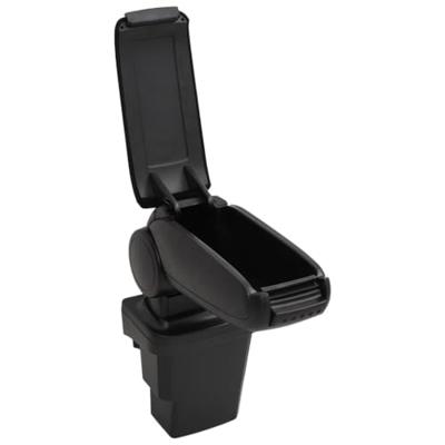 VidaXL Armsteun 17x32x(37-53) cm abs zwart