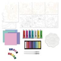 XXL multifunctionele set - SYCOMORE - Artissimo - Waterverf, pastels, acrylverf - Vanaf 7 jaar - thumbnail