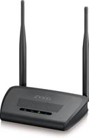 Zyxel NBG418N V2 Draadloze Router 300MBps Zwart - thumbnail