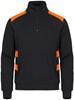 Clique 021075 Ambition Half Zip - Signaaloranje - L