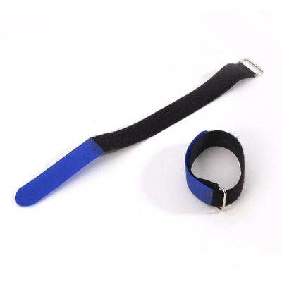 Adam Hall VR2030BLU kabelbinder klittenband 300 x 20 mm blauw