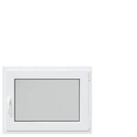 Kelderraam "RISOR" 80x50 cm draai-kiep DIN rechts wit - thumbnail