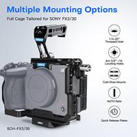 Sirui Full cage kit (met handgreep) voor Sony FX3/FX30 - thumbnail