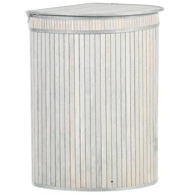 Beliani - BADULLA - Mand - Grijs - Bamboehout