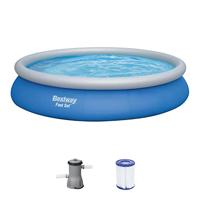 Bestway fast set zwembadset 457x84 cm 57313 - thumbnail
