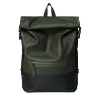 Rains Original Buckle Rolltop green  backpack - thumbnail