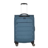 Travelite Skaii 4 Wiel Trolley M Expandable Blue/Lightblue - thumbnail