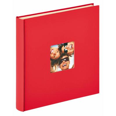 walther+ design SK-110-R Fotoalbum (b x h) 33 cm x 33.5 cm Rood 50 bladzijden