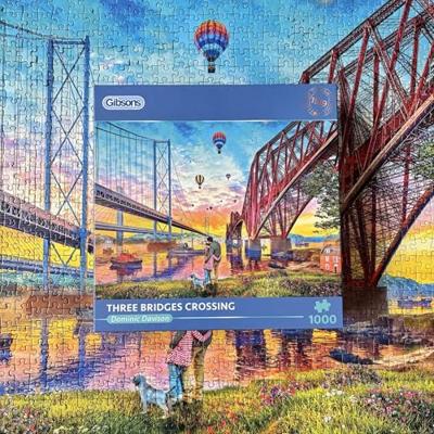 Three Bridges Crossing Puzzel 1000 Stukjes